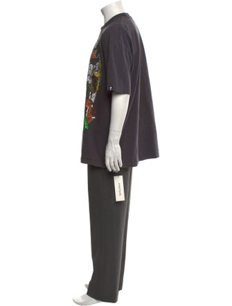 Warren Lotas Printed Crew Neck T-Shirt