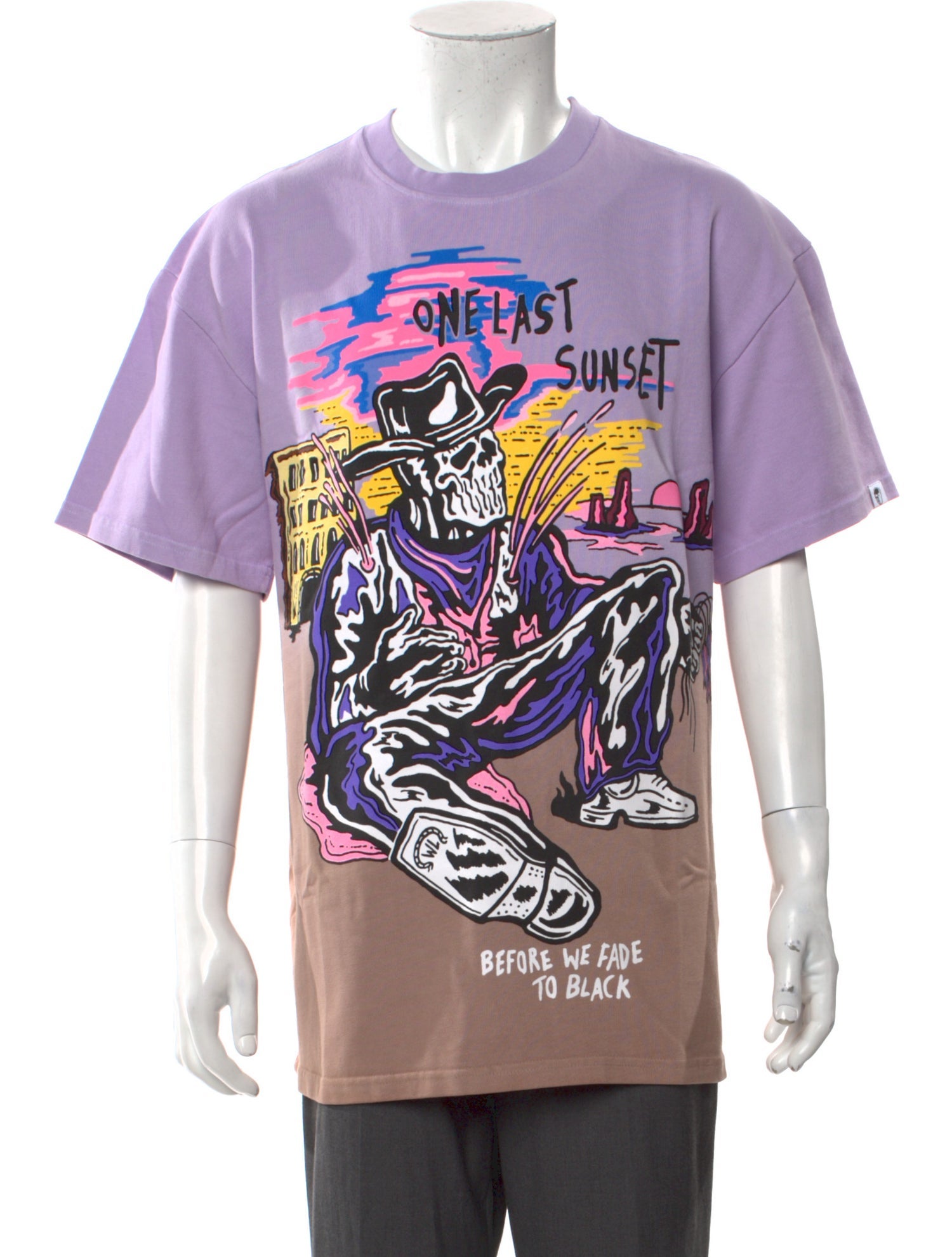 Warren Lotas Graphic Print Crew Neck T-Shirt