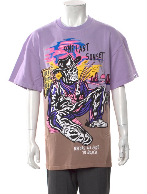 Warren Lotas Graphic Print Crew Neck T-Shirt