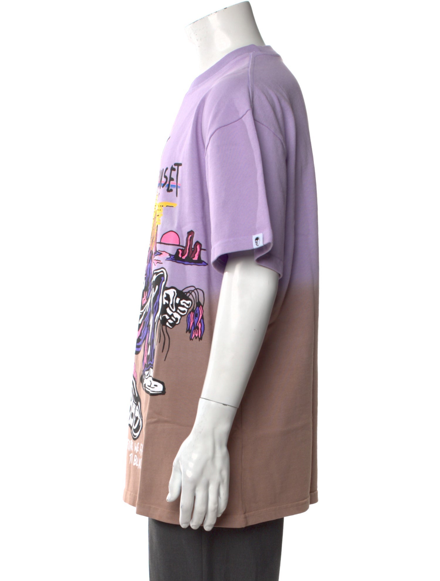 Warren Lotas Graphic Print Crew Neck T-Shirt