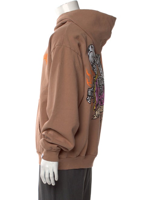 Warren Lotas Graphic Print Crew Neck Hoodie