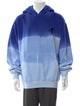 Warren Lotas Tie-Dye Print Crew Neck Hoodie