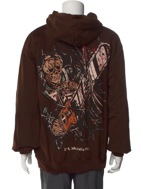 Warren Lotas Graphic Print Crew Neck Hoodie