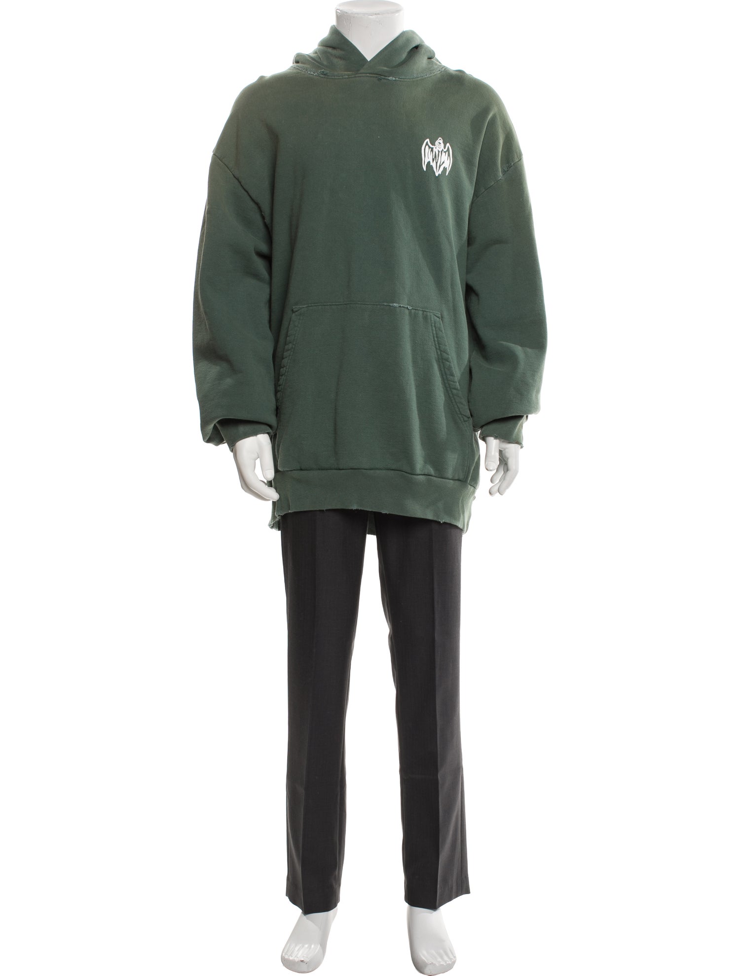 Warren Lotas Graphic Print Crew Neck Hoodie