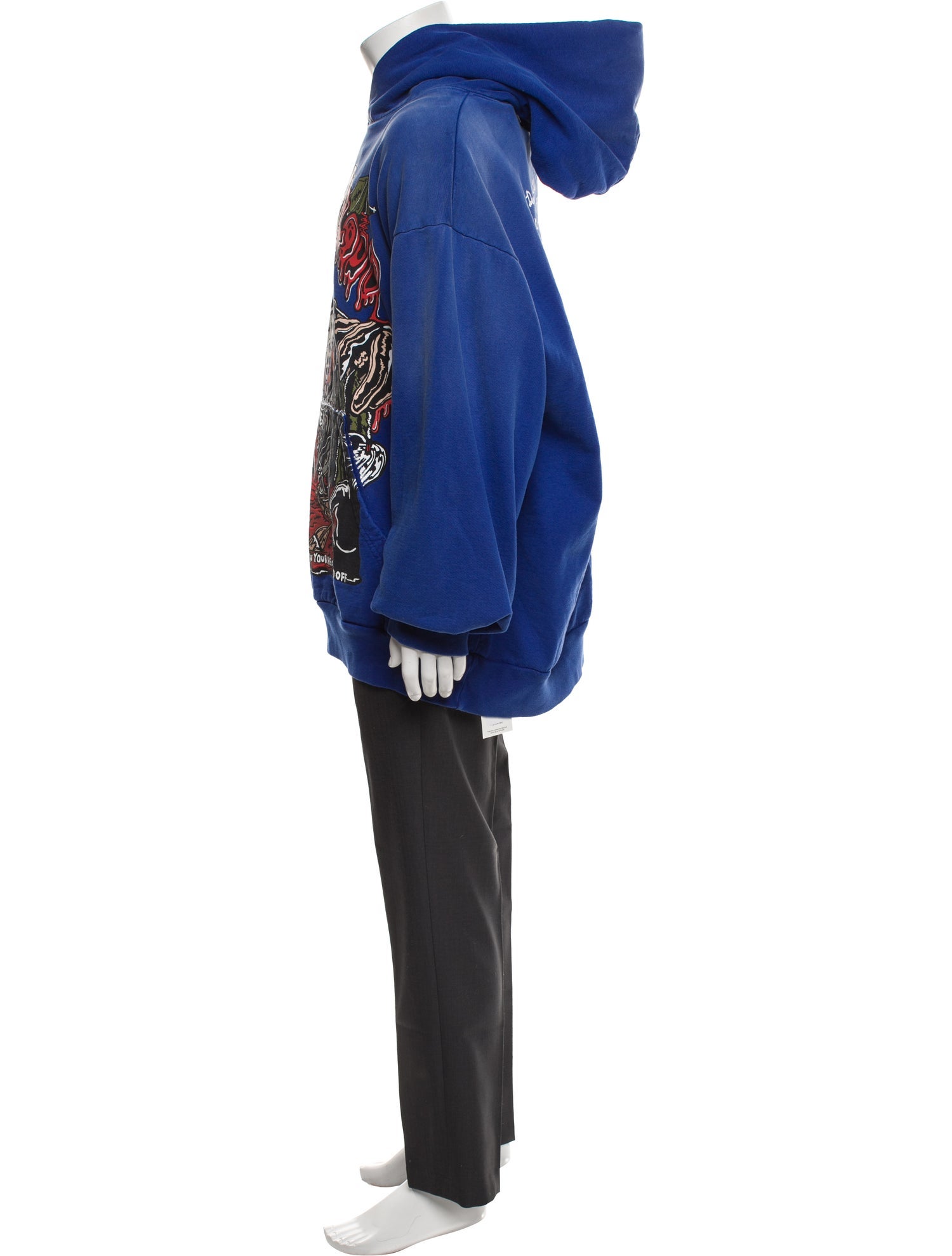 Warren Lotas Graphic Print Crew Neck Hoodie