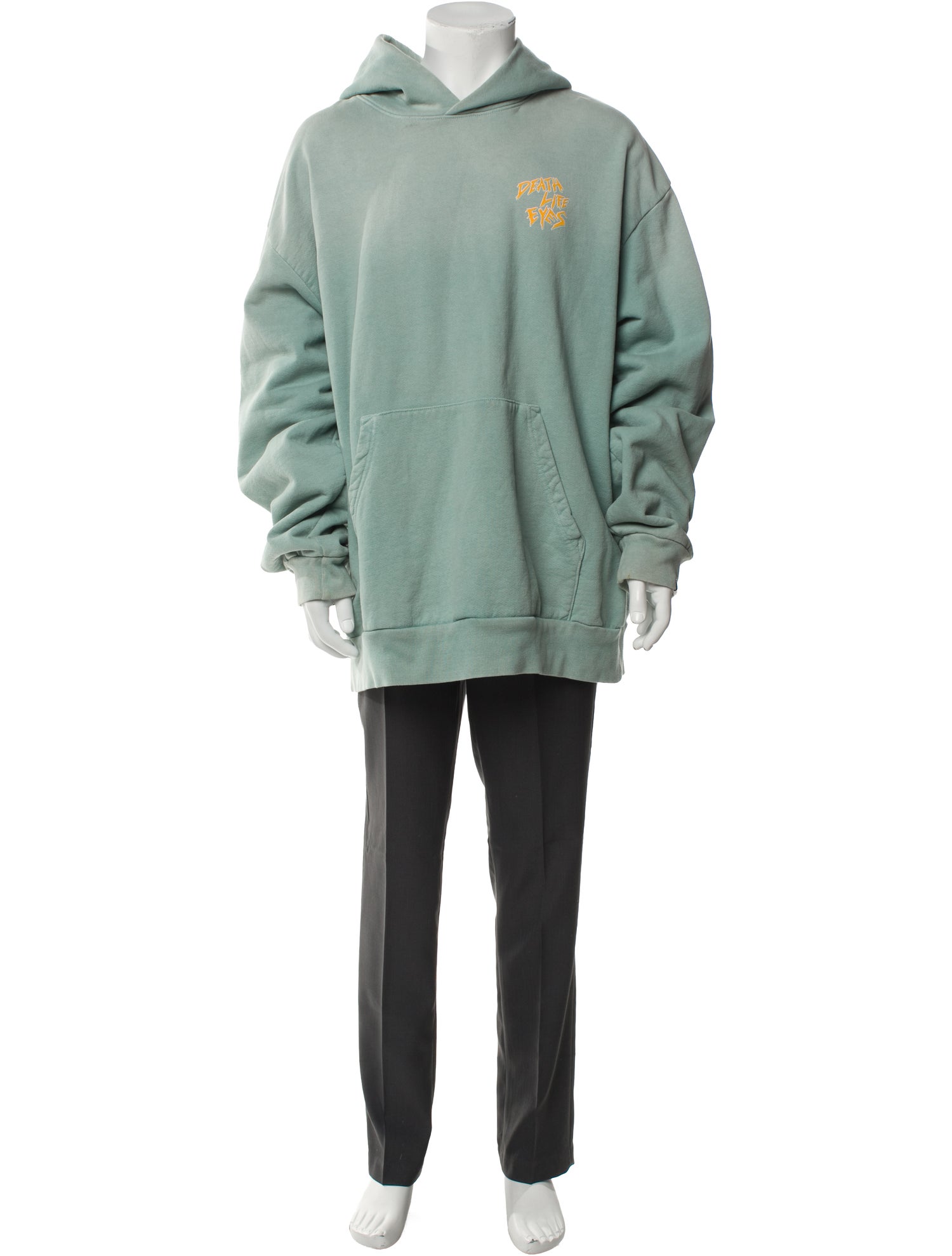 Warren Lotas Graphic Print Crew Neck Hoodie