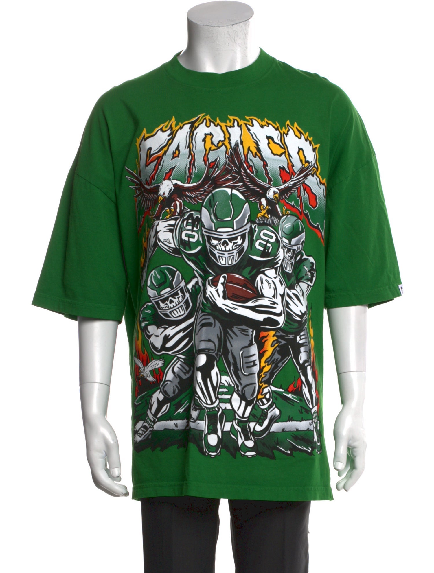 Warren Lotas Printed Crew Neck T-Shirt