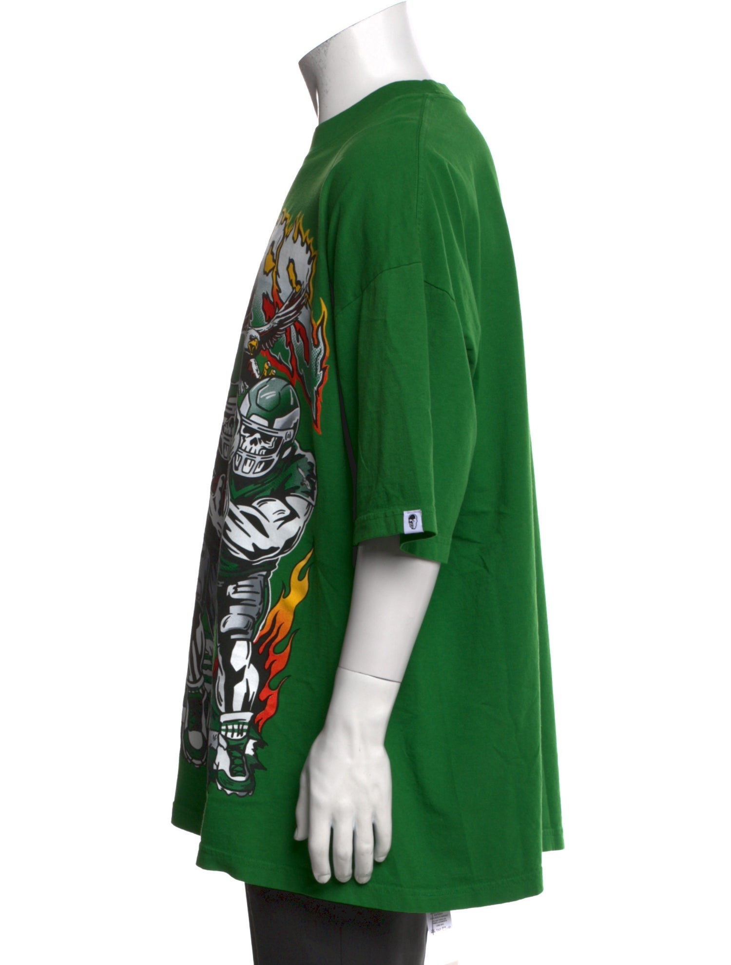 Warren Lotas Printed Crew Neck T-Shirt