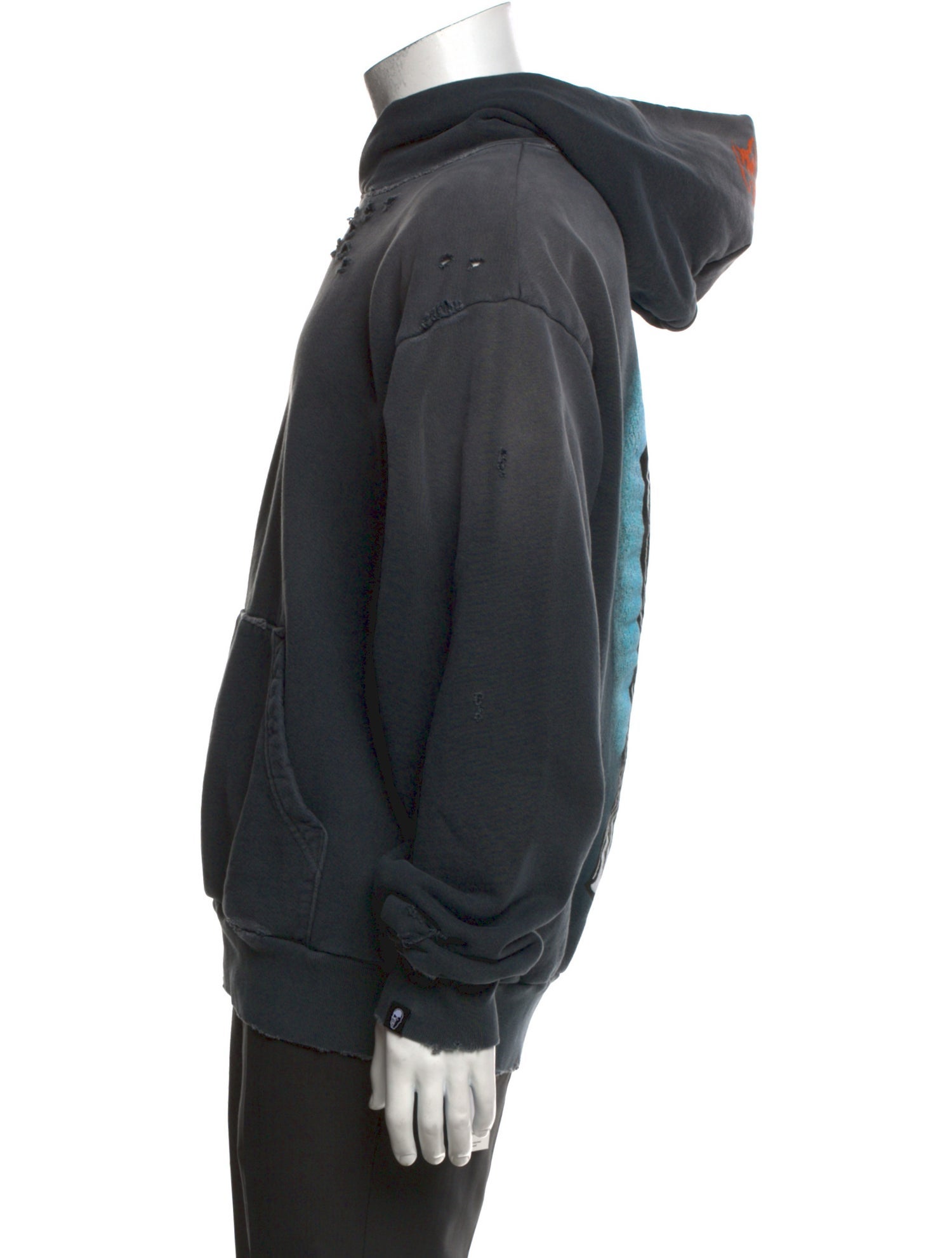 Warren Lotas Graphic Print Crew Neck Hoodie