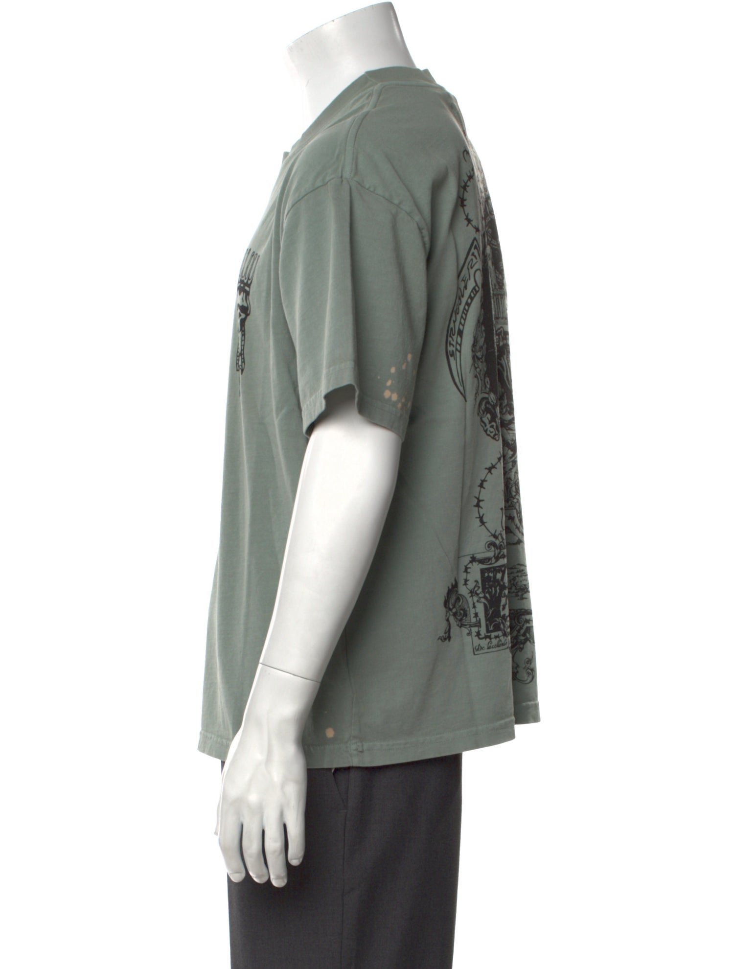 Warren Lotas Graphic Print Crew Neck T-Shirt