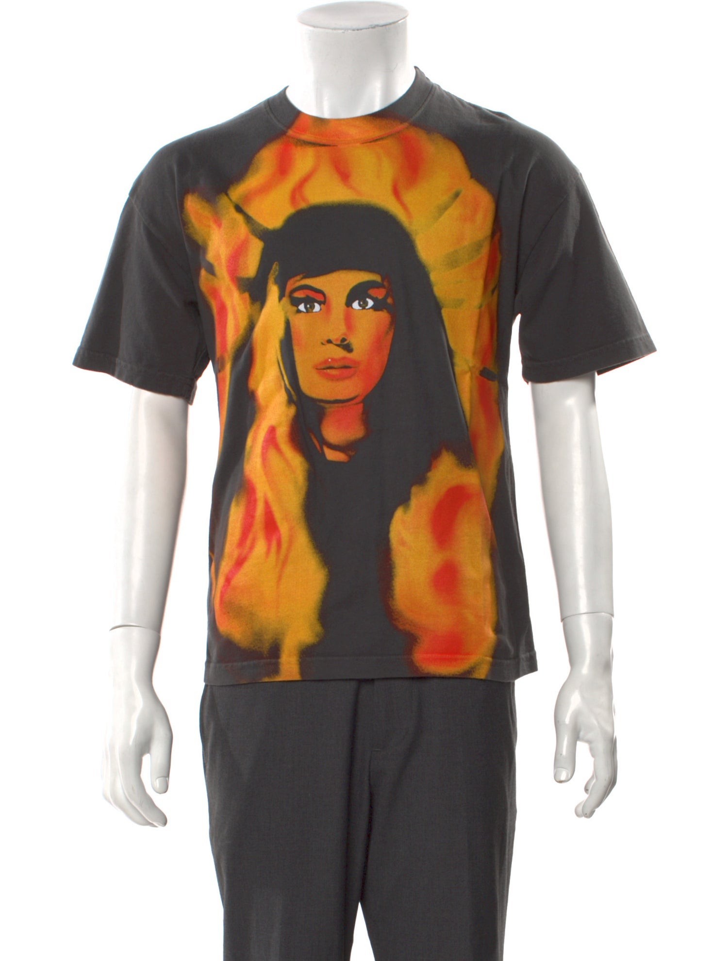 Warren Lotas Graphic Print Crew Neck T-Shirt