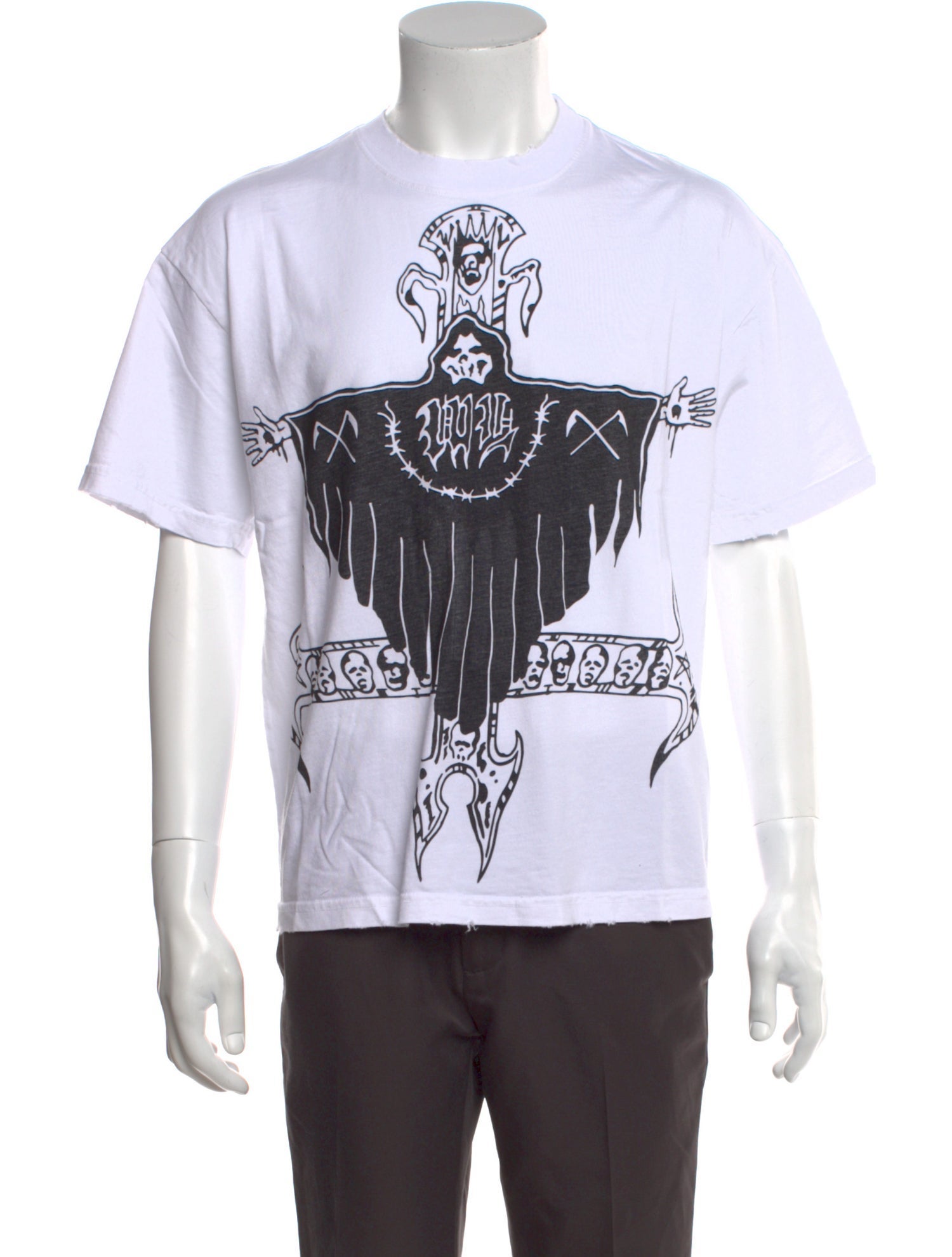 Warren Lotas Graphic Print Crew Neck T-Shirt w/ Tags