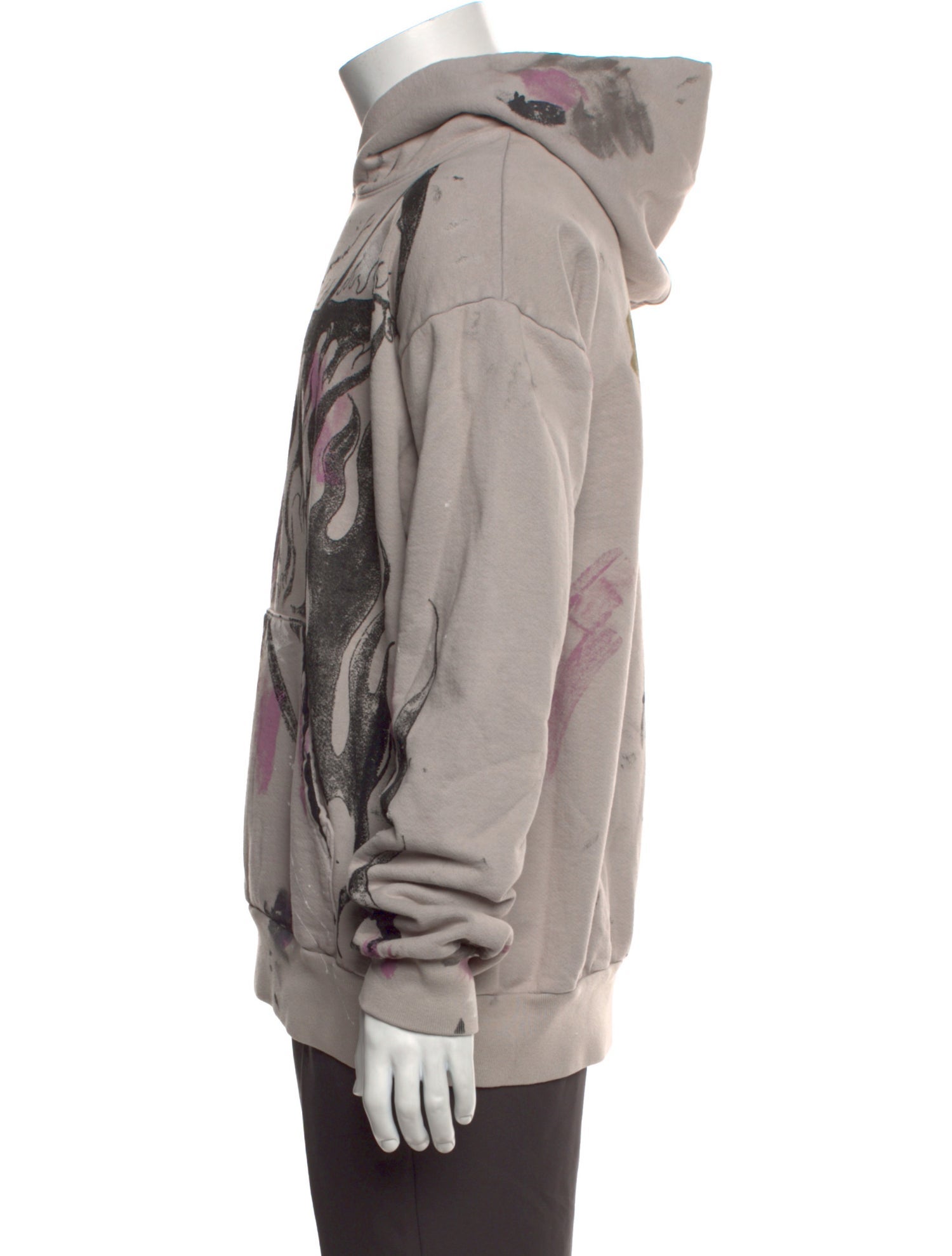 Warren Lotas Printed Crew Neck Hoodie w/ Tags