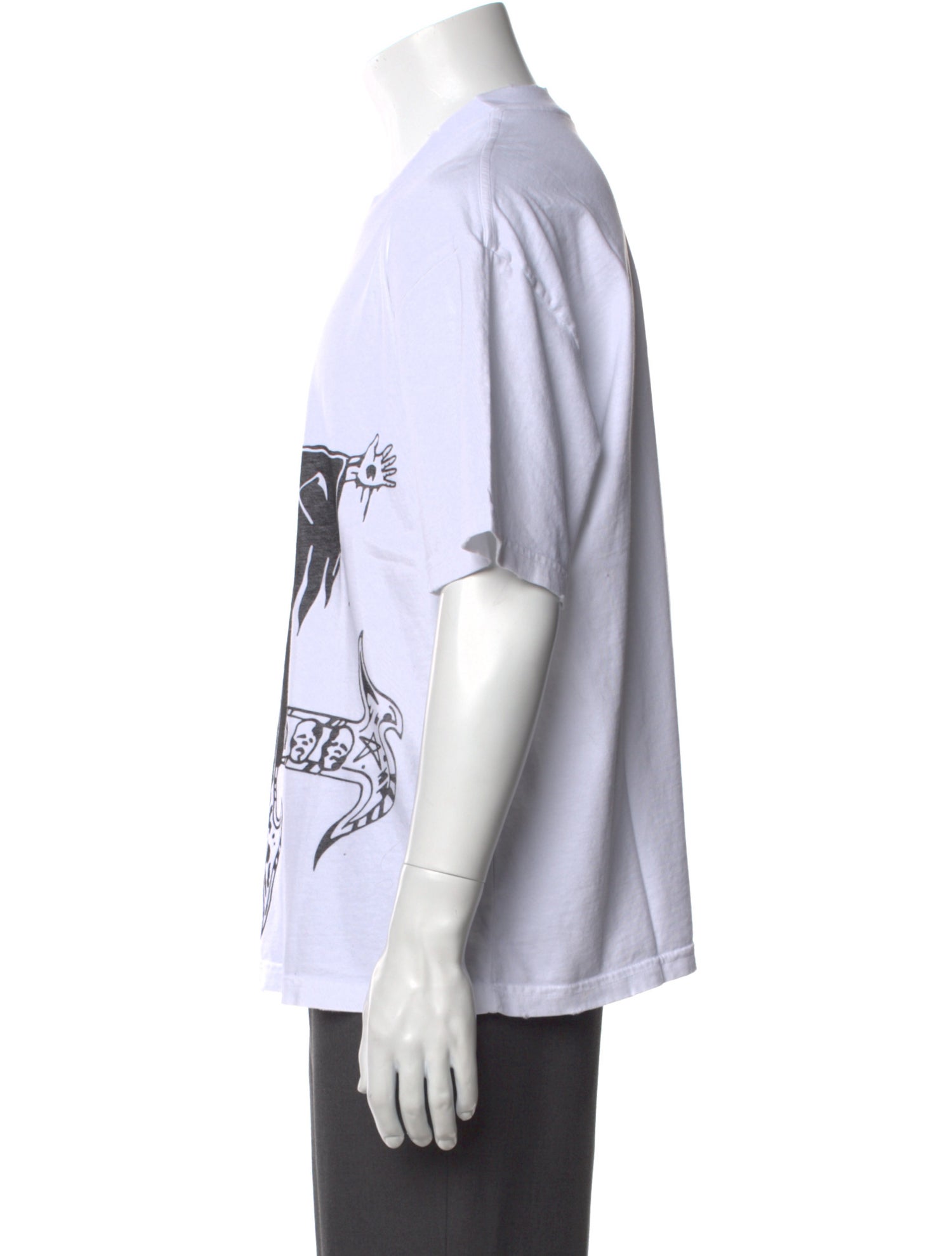 Warren Lotas Graphic Print Crew Neck T-Shirt w/ Tags