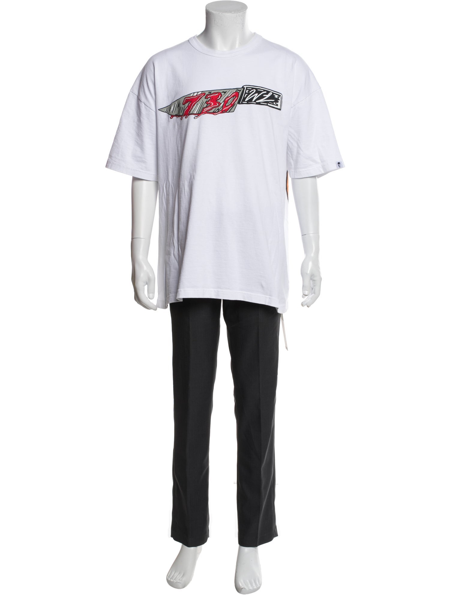 Warren Lotas Graphic Print Crew Neck T-Shirt