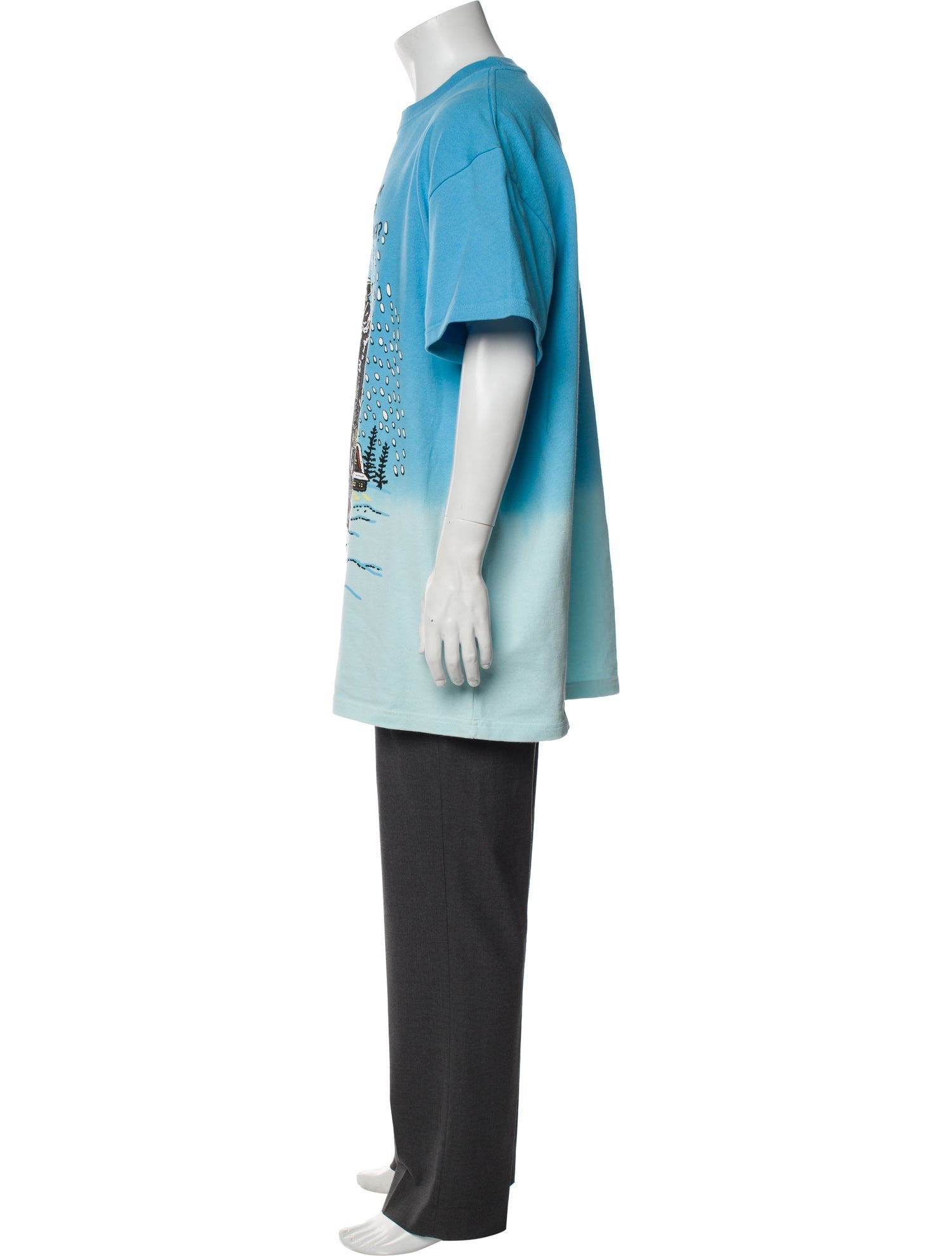 Warren Lotas Graphic Print Crew Neck T-Shirt