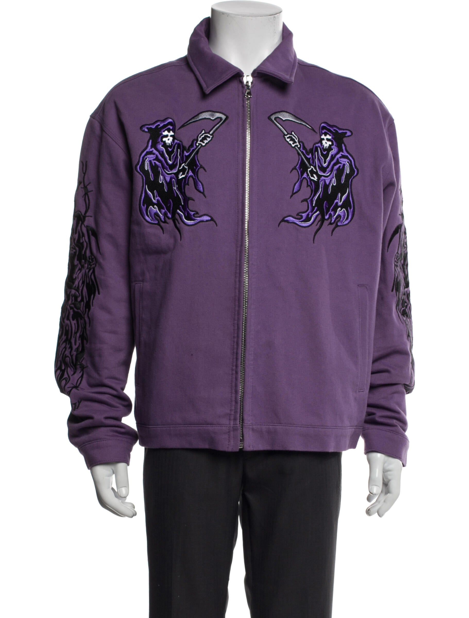 Warren Lotas Graphic Print Jacket w/ Tags