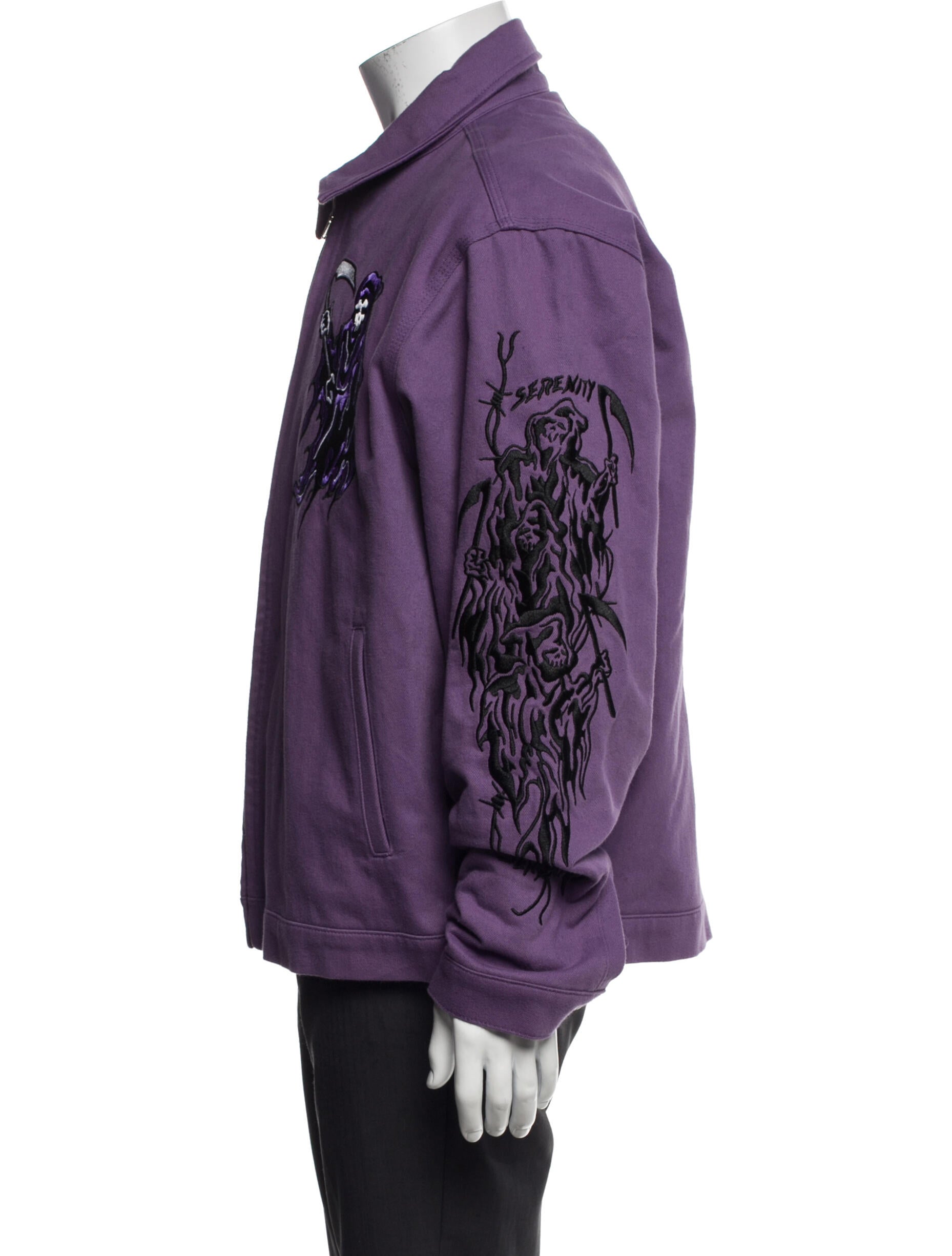 Warren Lotas Graphic Print Jacket w/ Tags