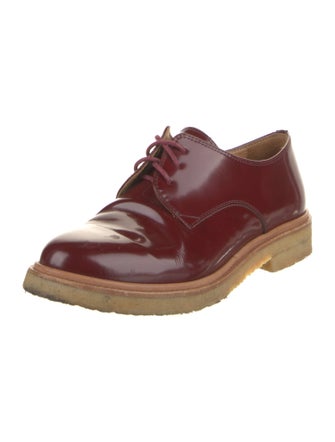 Zespà Patent Leather Derby Shoes
