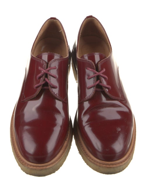 Zespà Patent Leather Derby Shoes