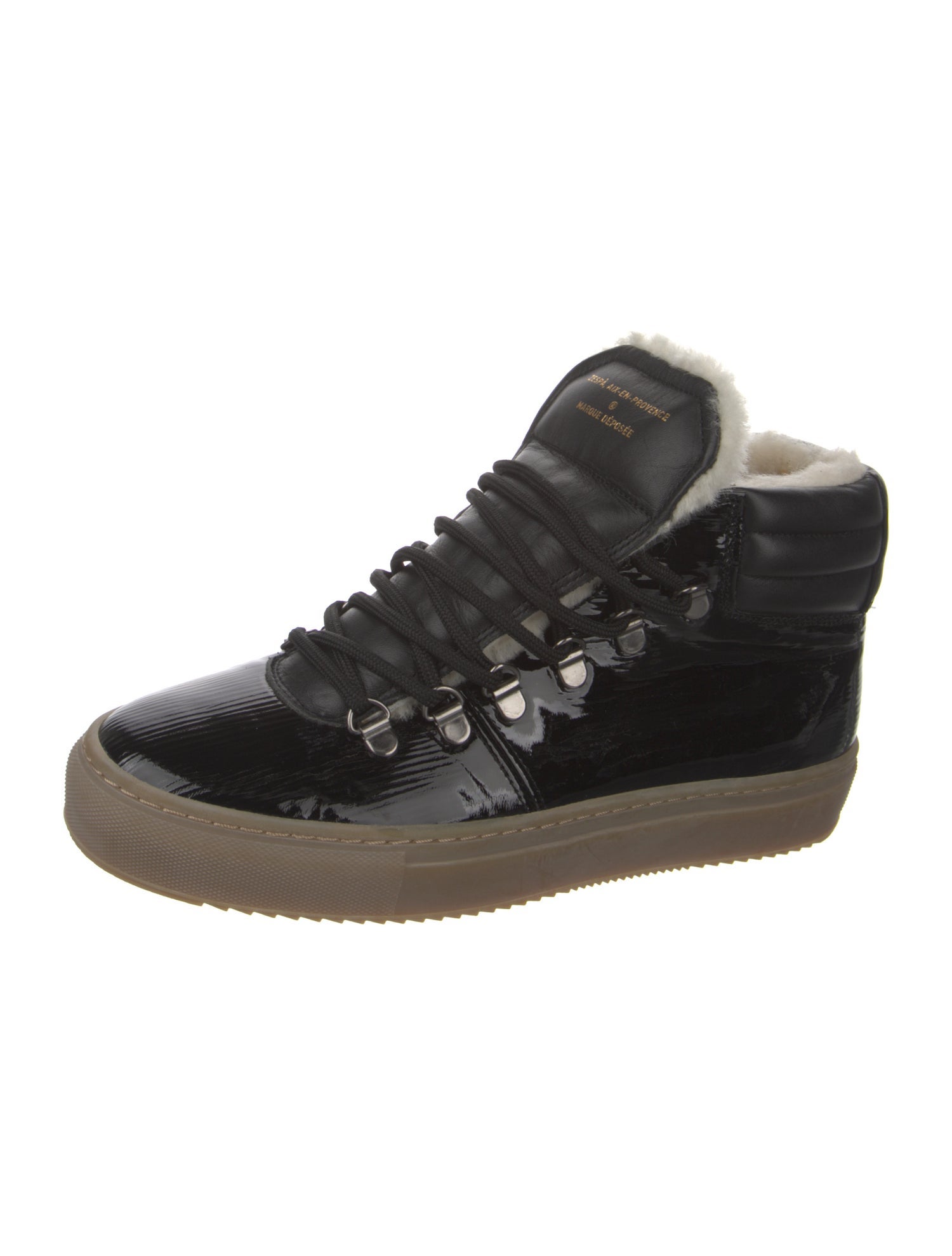 Zespà Patent Leather Sneakers