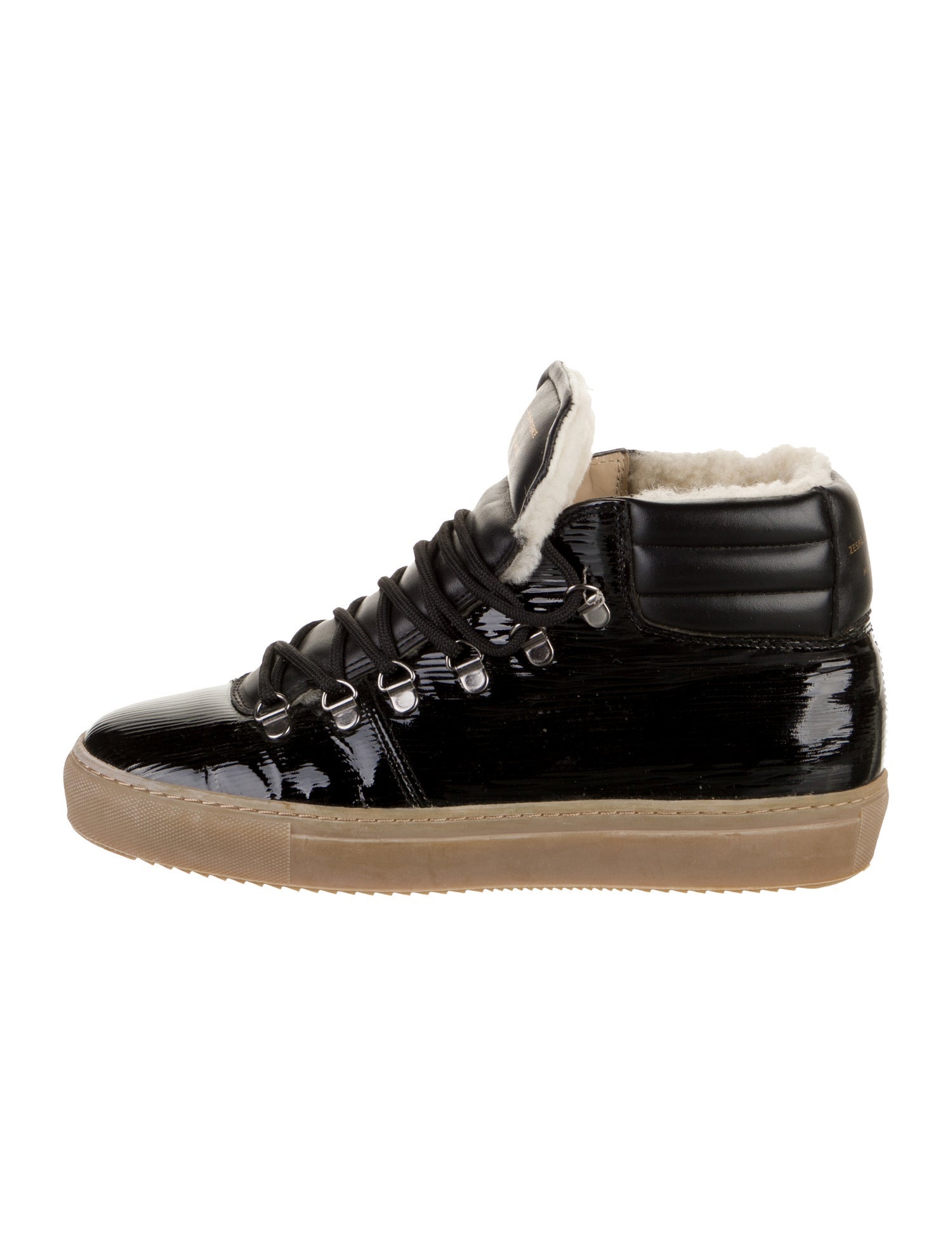 Zespà Patent Leather Sneakers