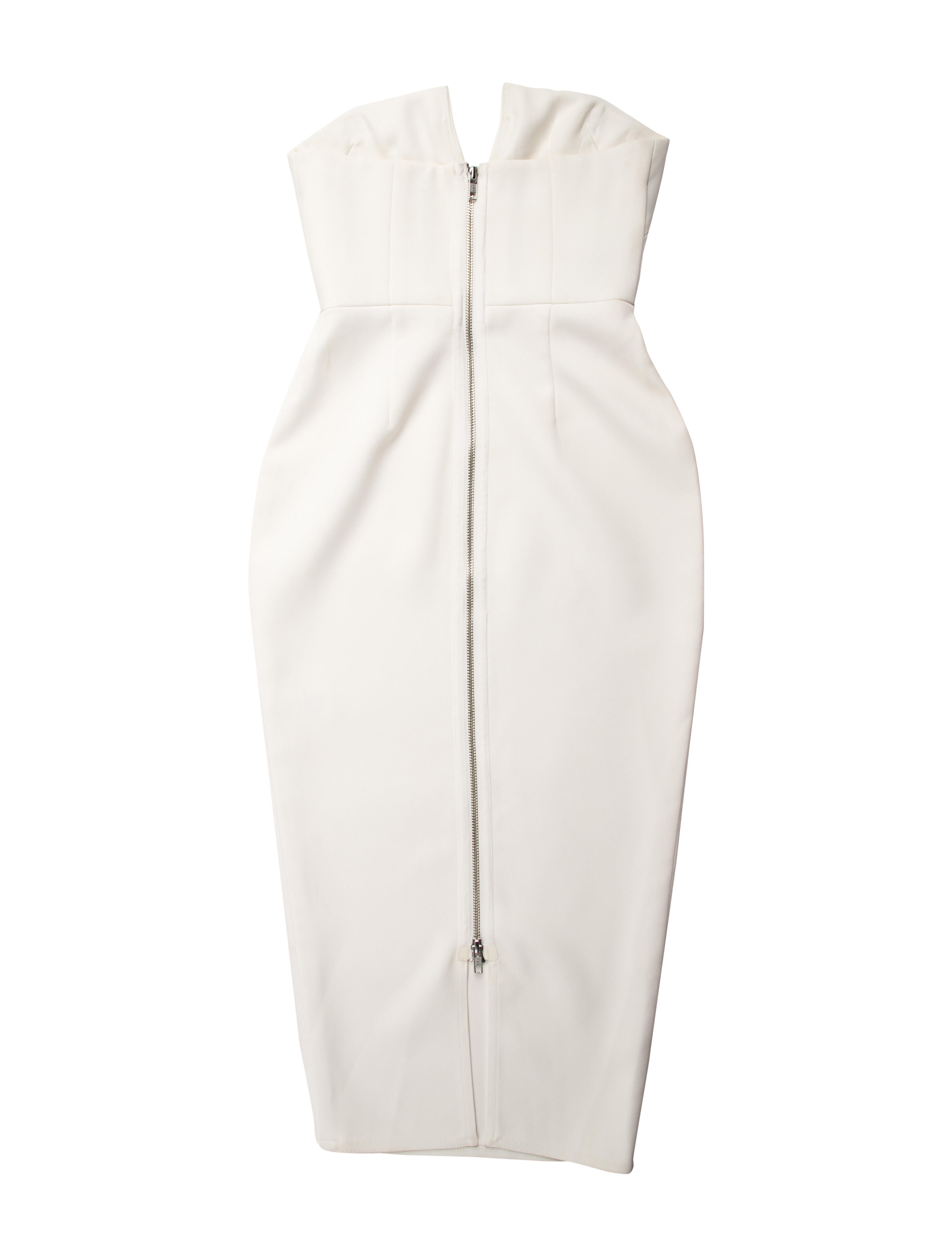 Alex Perry Strapless Knee-Length Dress