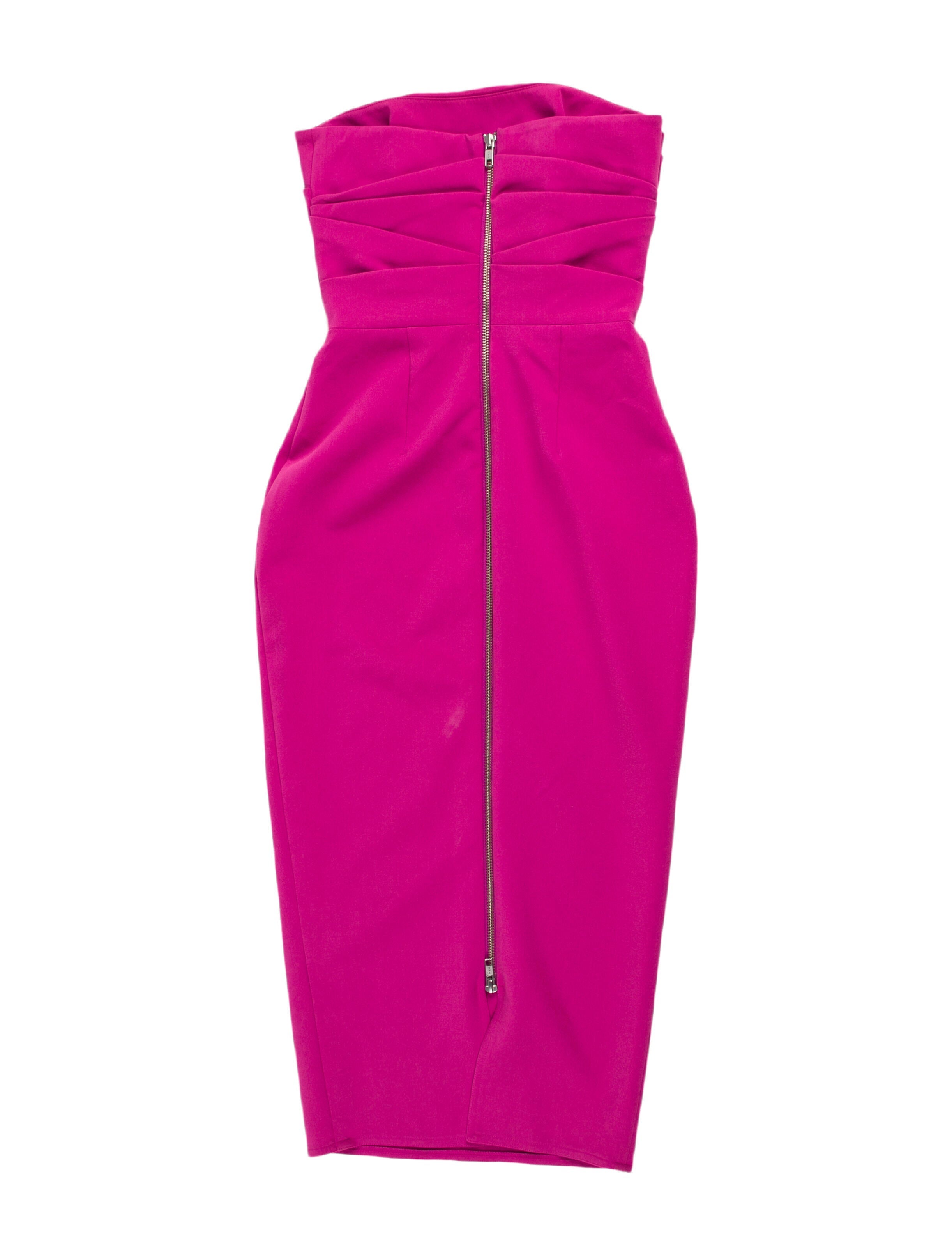 Alex Perry Strapless Knee-Length Dress - Pink Dresses, Clothing - WZT21890  | The RealReal