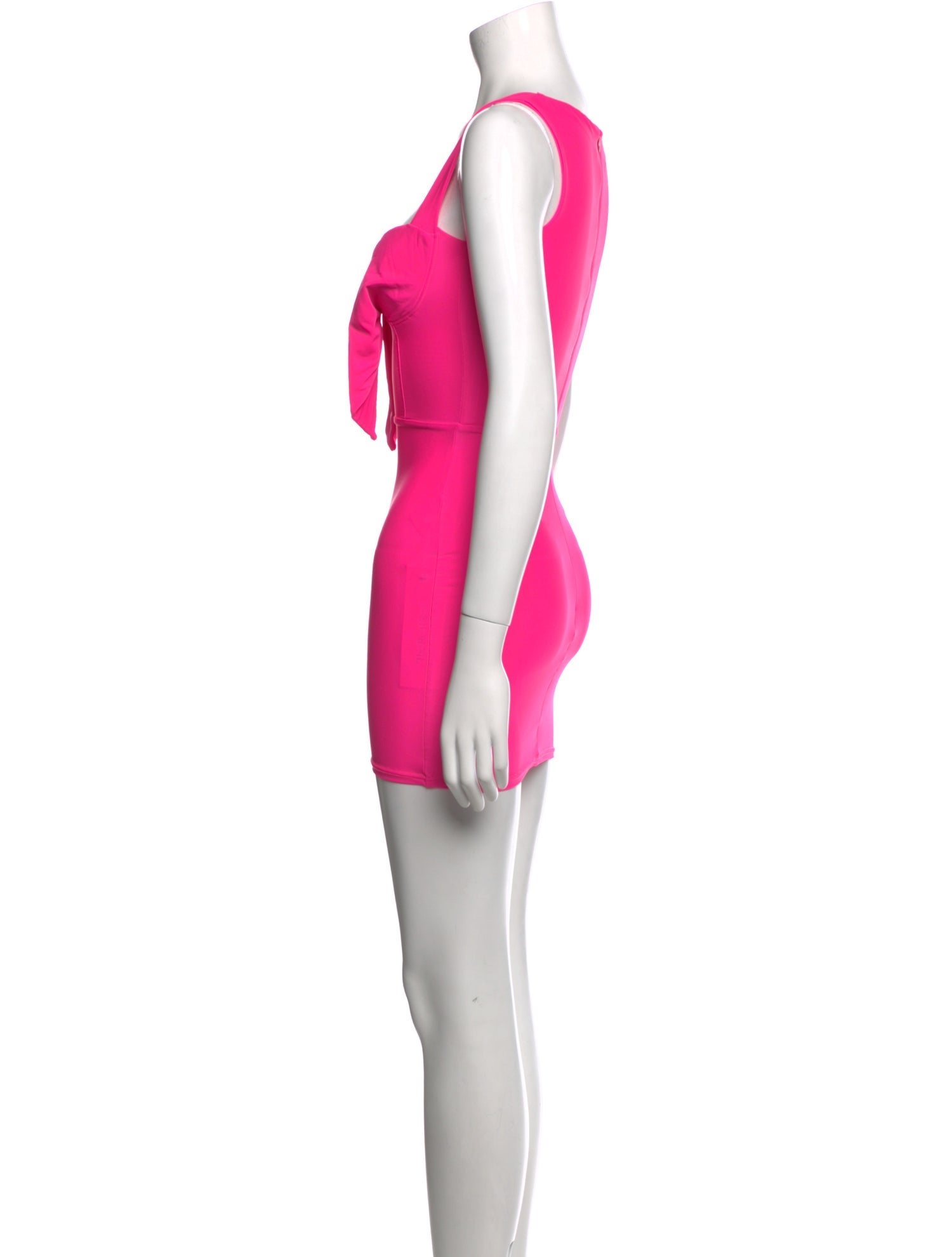 Alex Perry Square Neckline Mini Dress