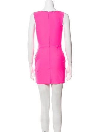 Alex Perry Square Neckline Mini Dress