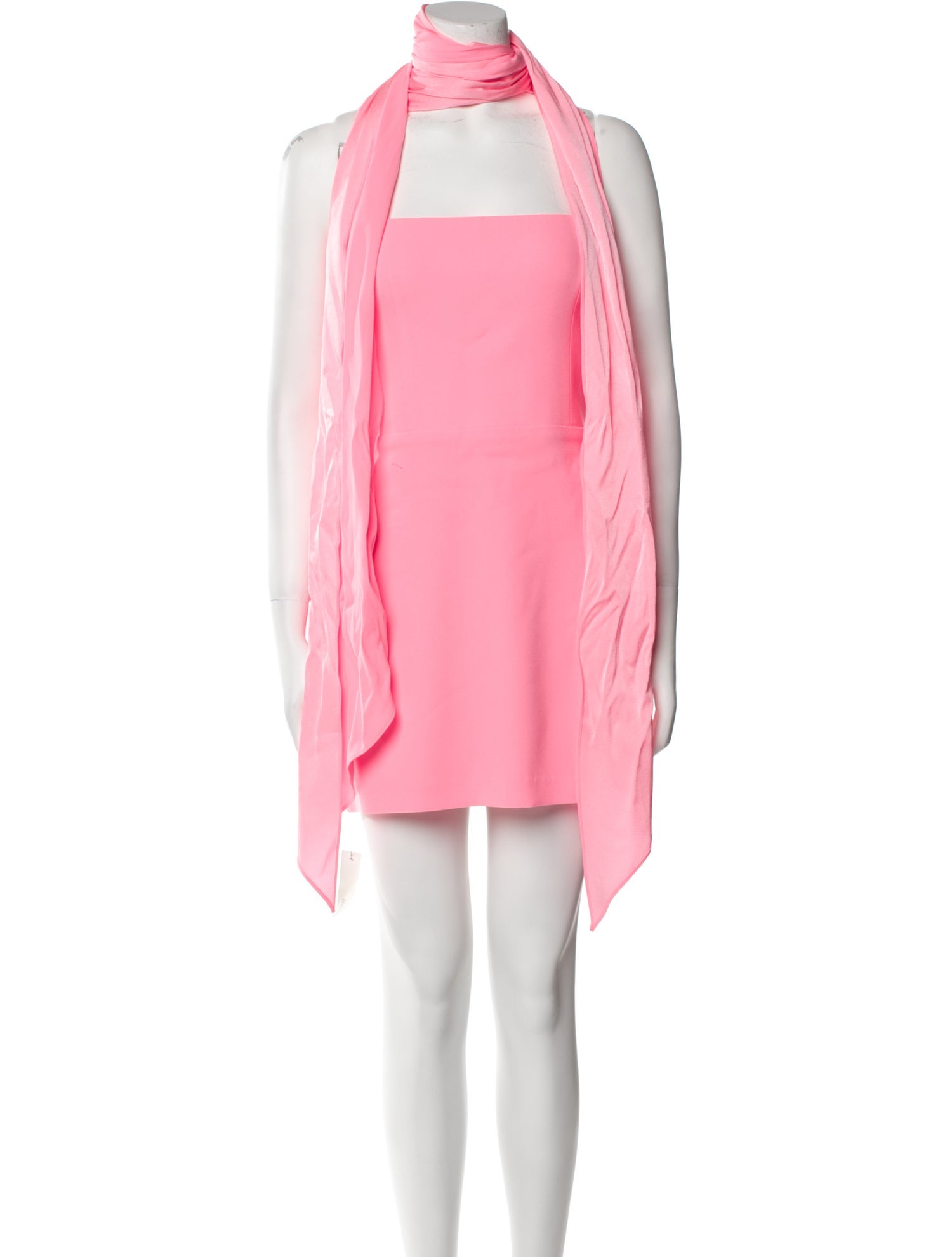 Alex Perry Mock Neck Mini Dress