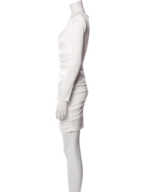 Alex Perry Bateau Neckline Mini Dress