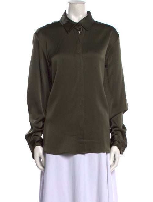 Alex Perry Long Sleeve Button-Up Top