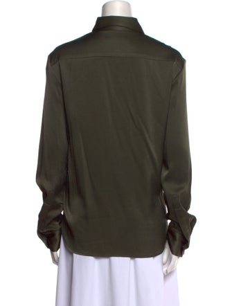 Alex Perry Long Sleeve Button-Up Top