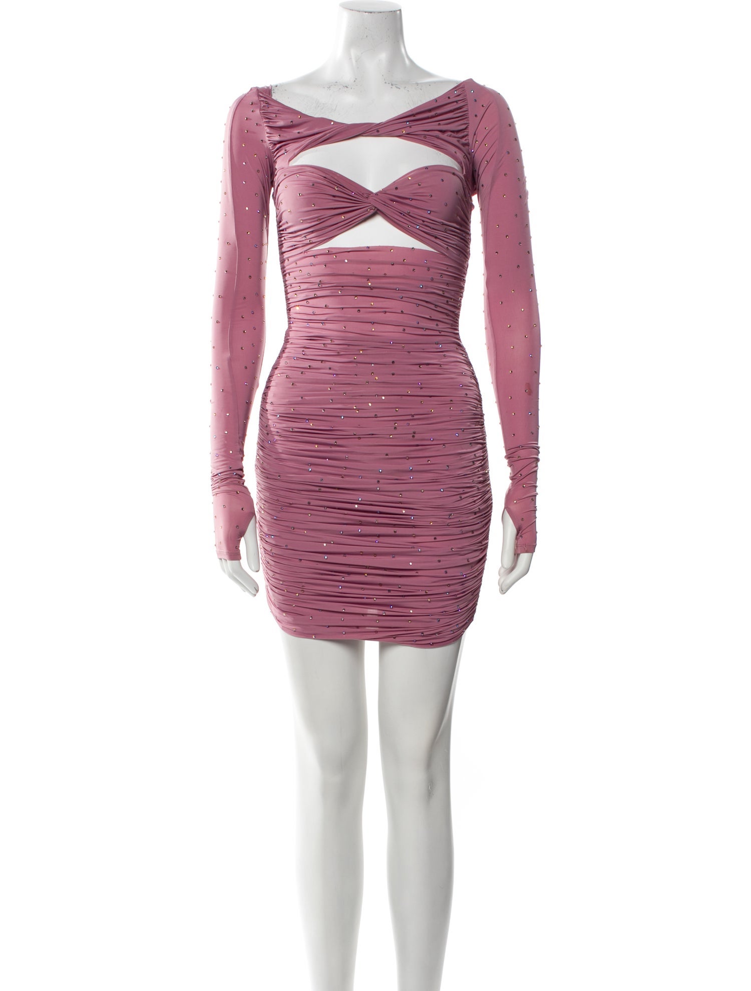 Alex Perry One-Shoulder Mini Dress