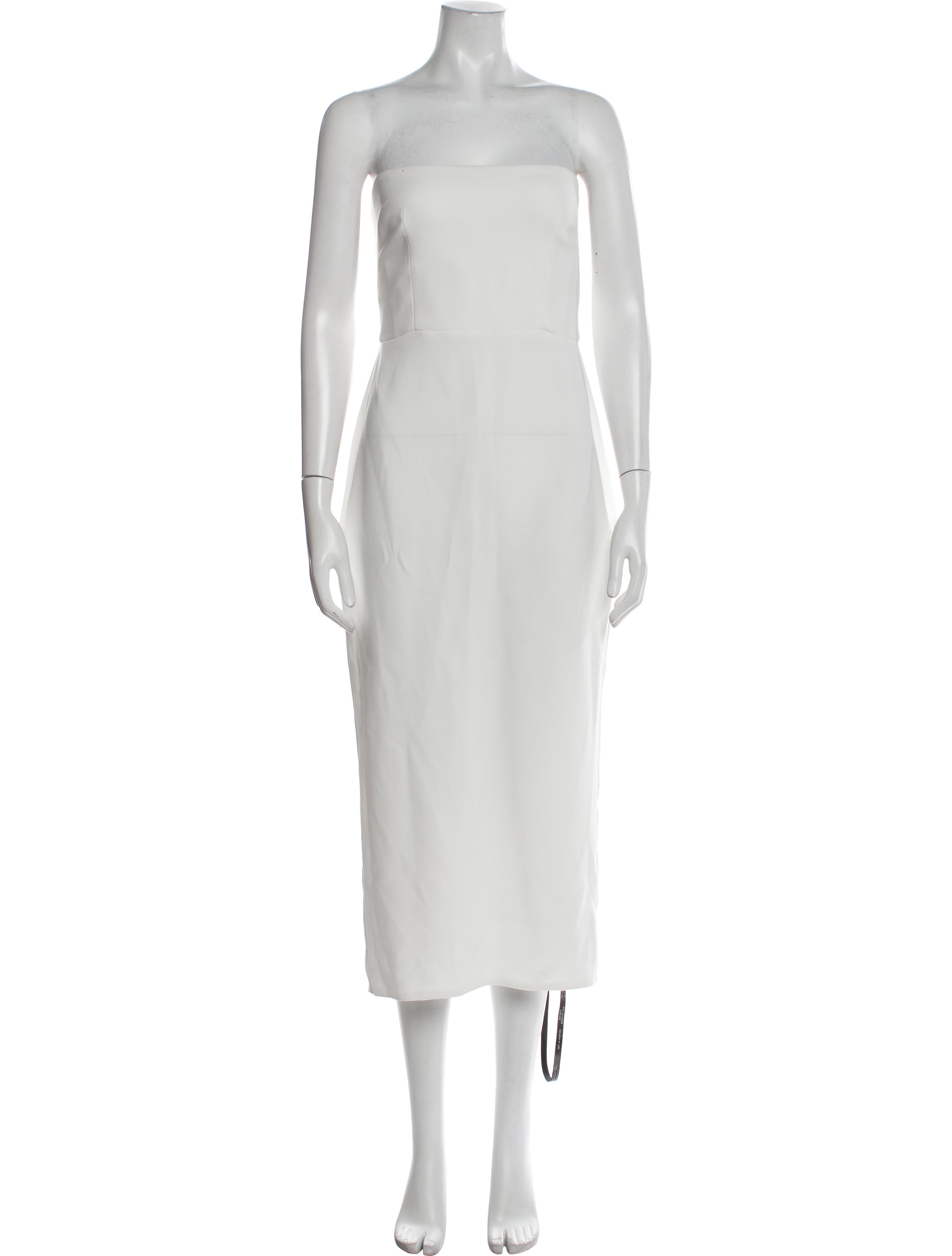 Alex Perry Strapless Midi Length Dress w/ Tags