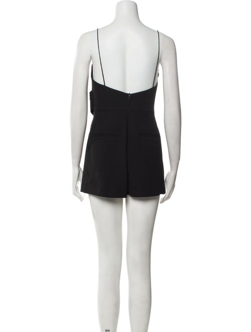 Alex Perry Plunge Neckline Romper