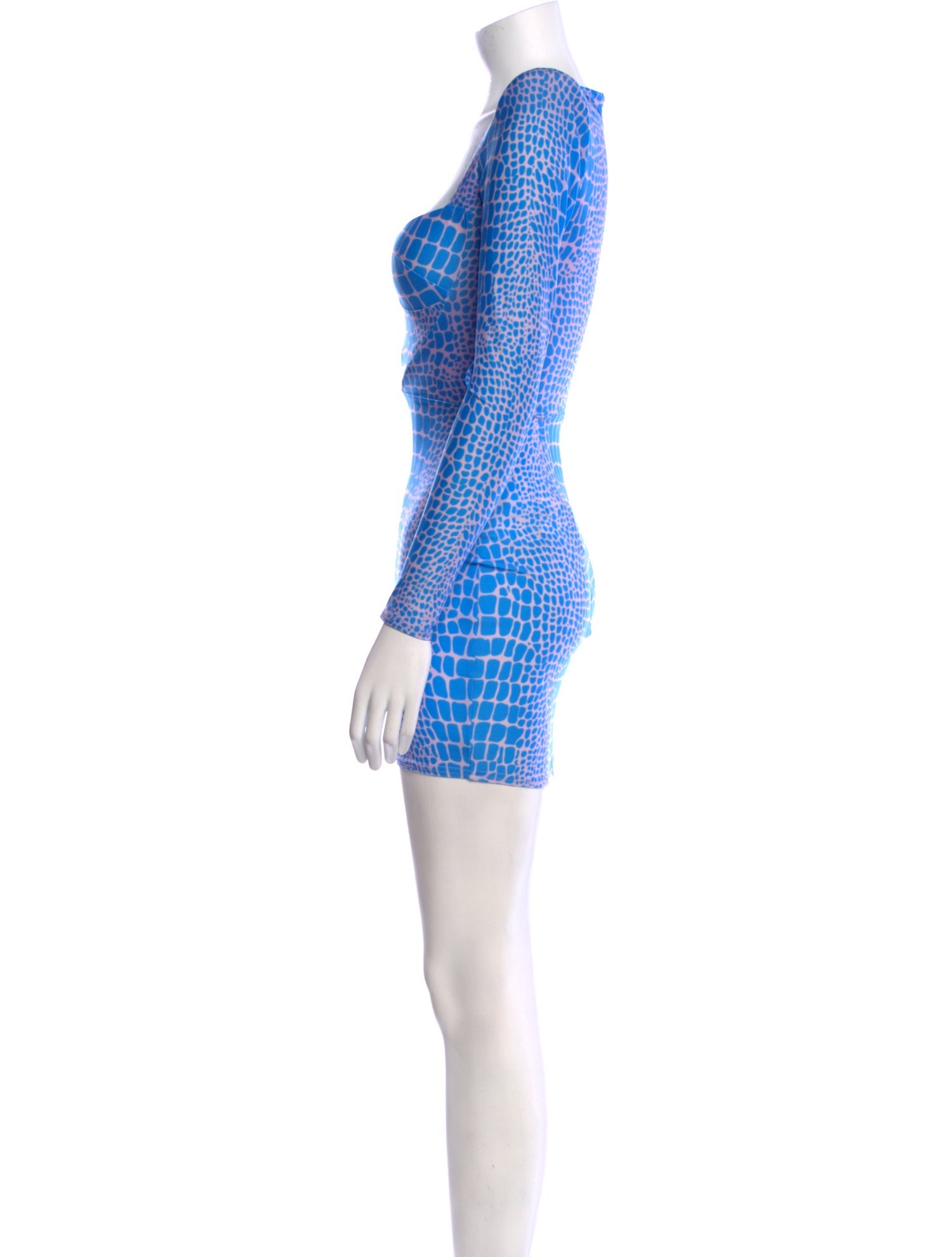 Alex Perry Plaid Print Mini Dress