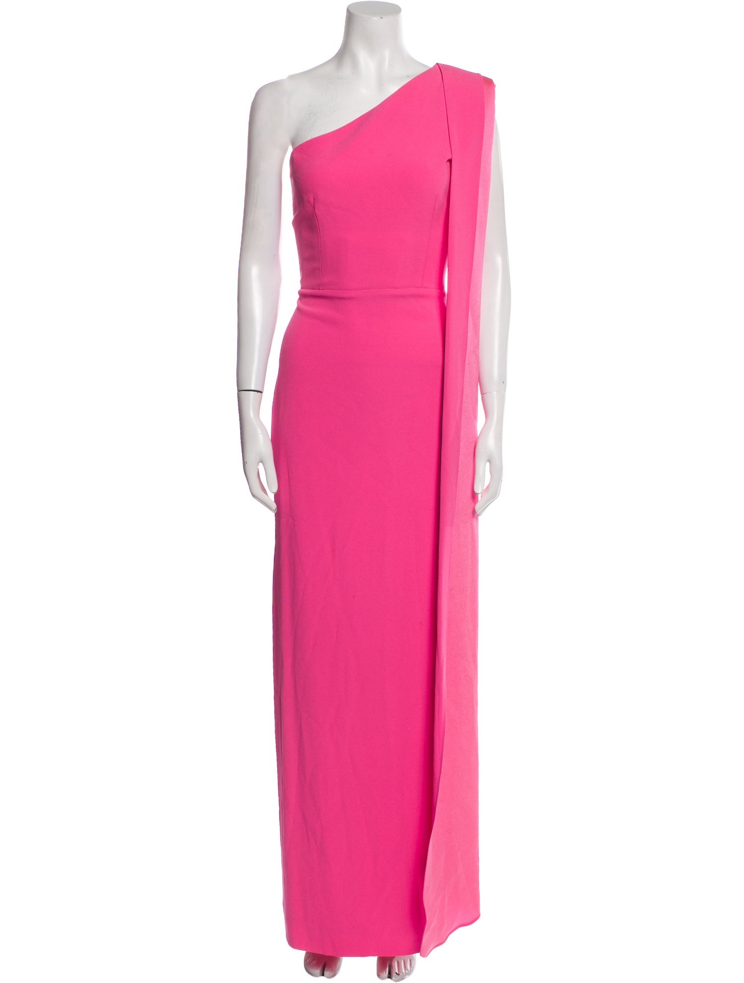 Alex Perry One-Shoulder Long Dress
