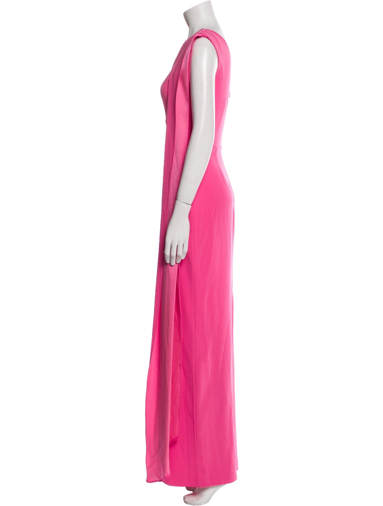 Alex Perry One-Shoulder Long Dress
