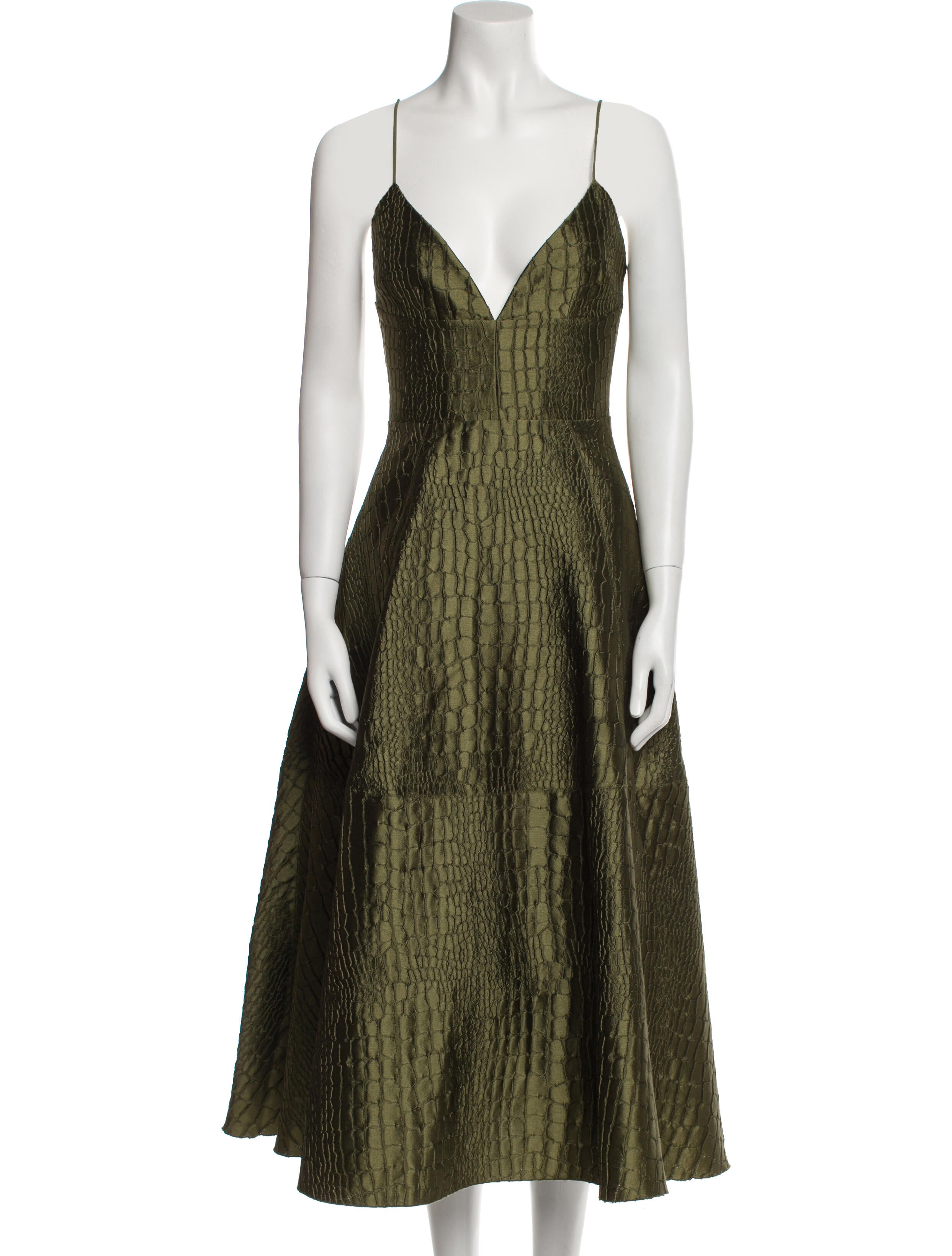 Alex Perry V-Neck Long Dress