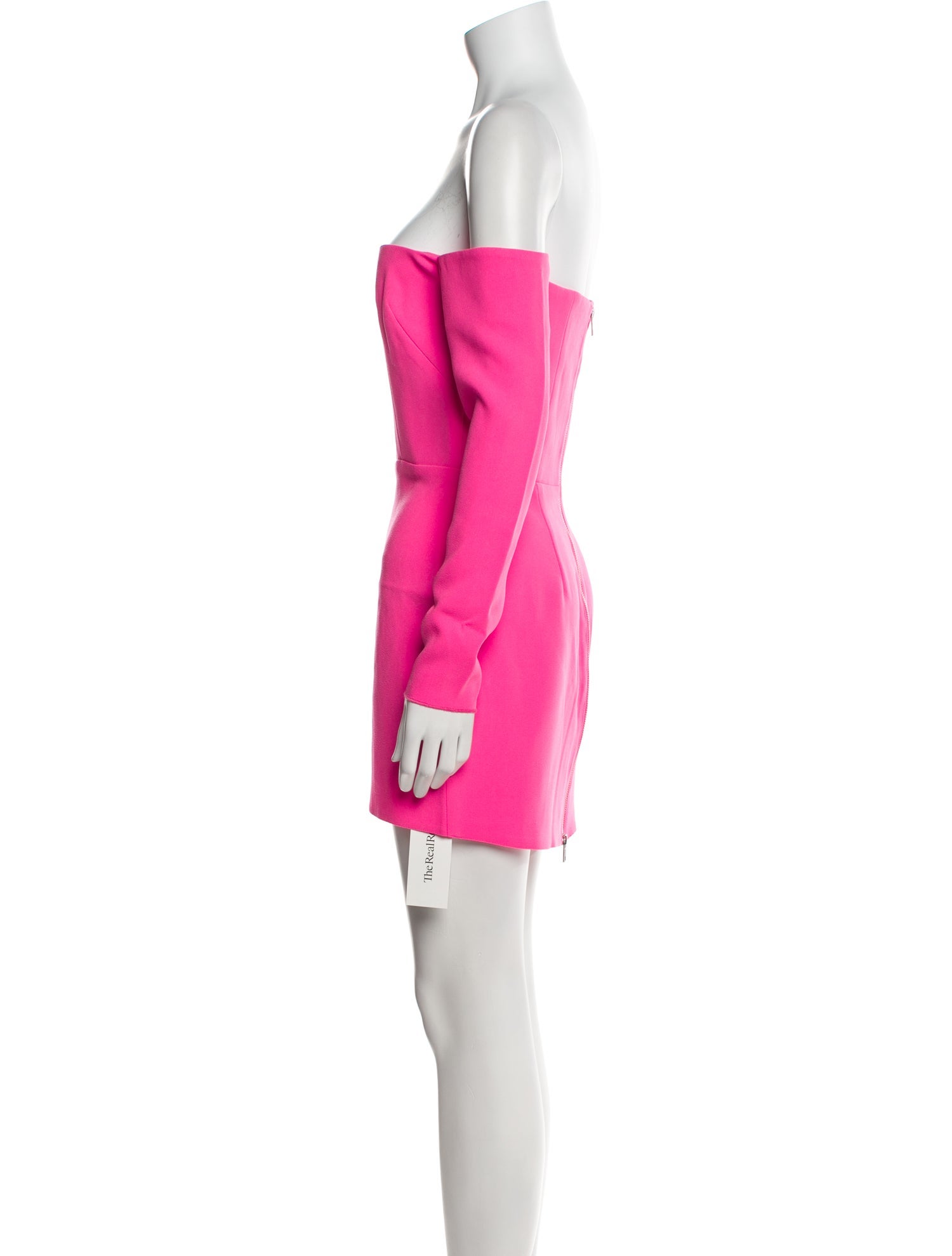 Alex Perry Off-The-Shoulder Mini Dress