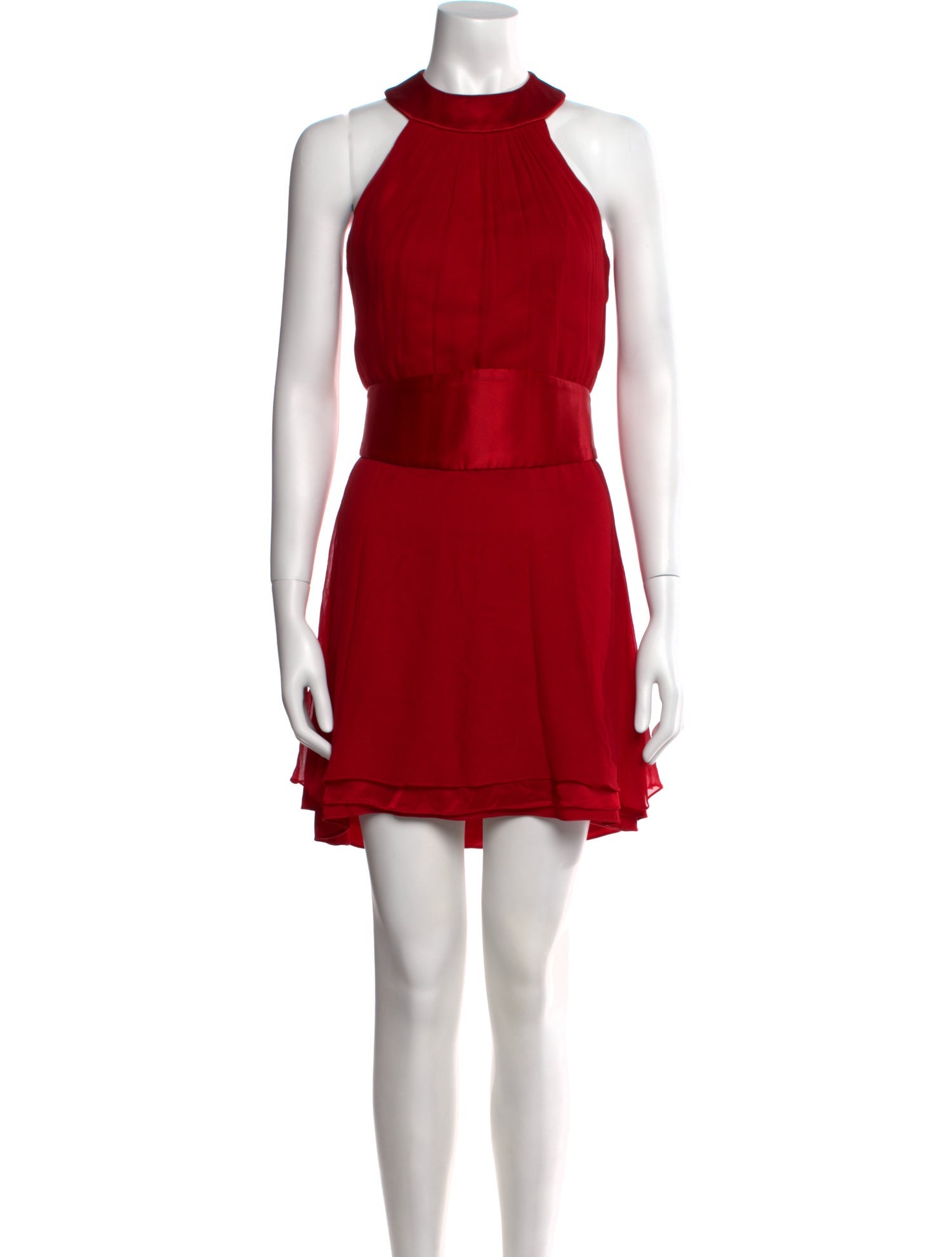 Alex Perry Mock Neck Mini Dress