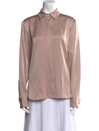Alex Perry Long Sleeve Button-Up Top