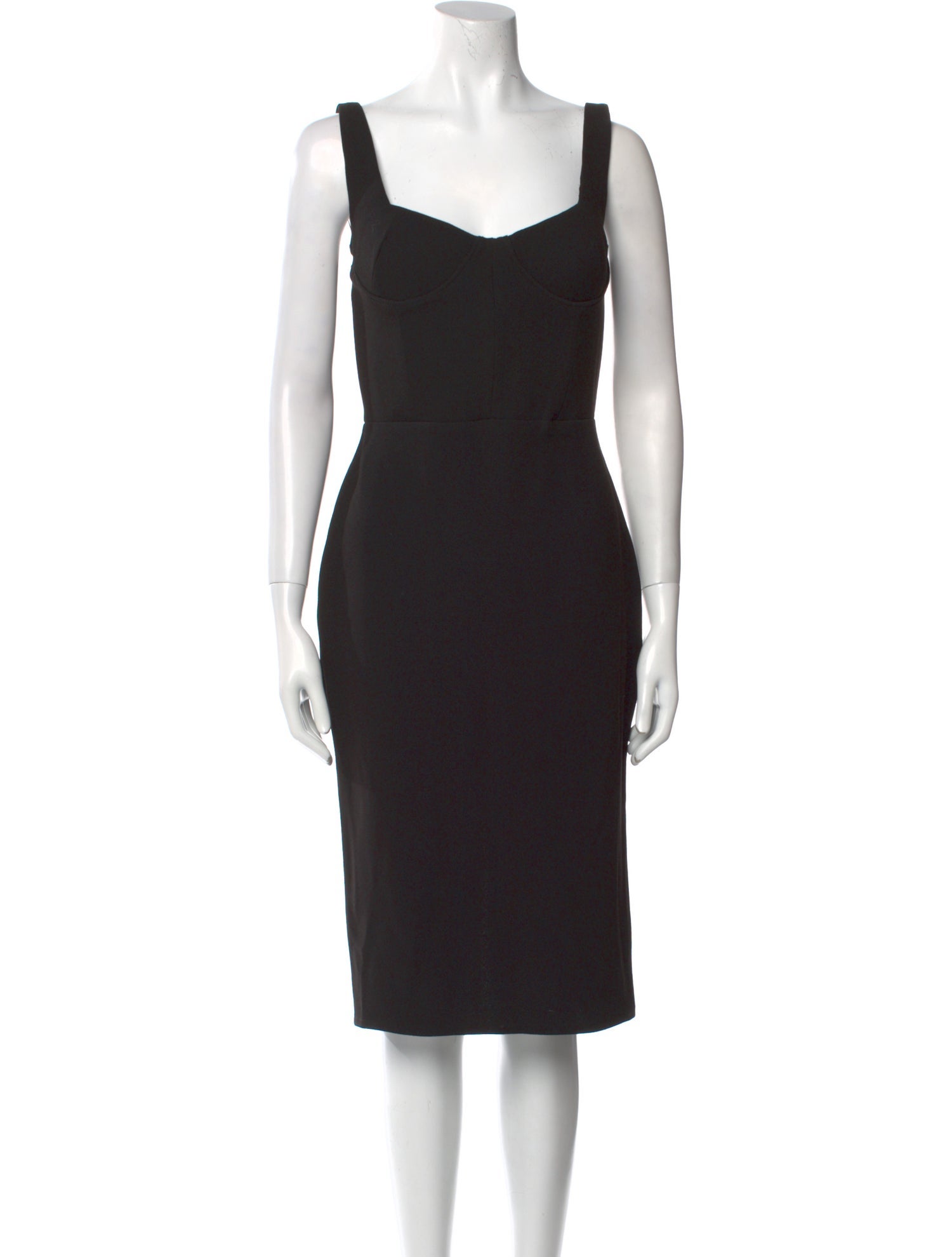 Alex Perry Square Neckline Midi Length Dress w/ Tags