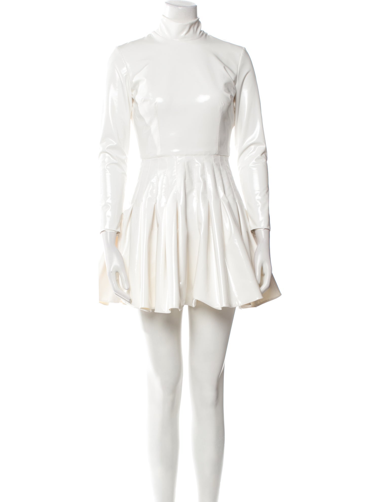 Alex Perry Mock Neck Mini Dress