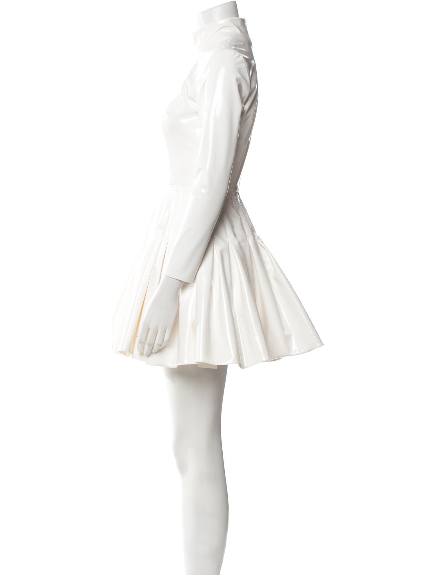 Alex Perry Mock Neck Mini Dress