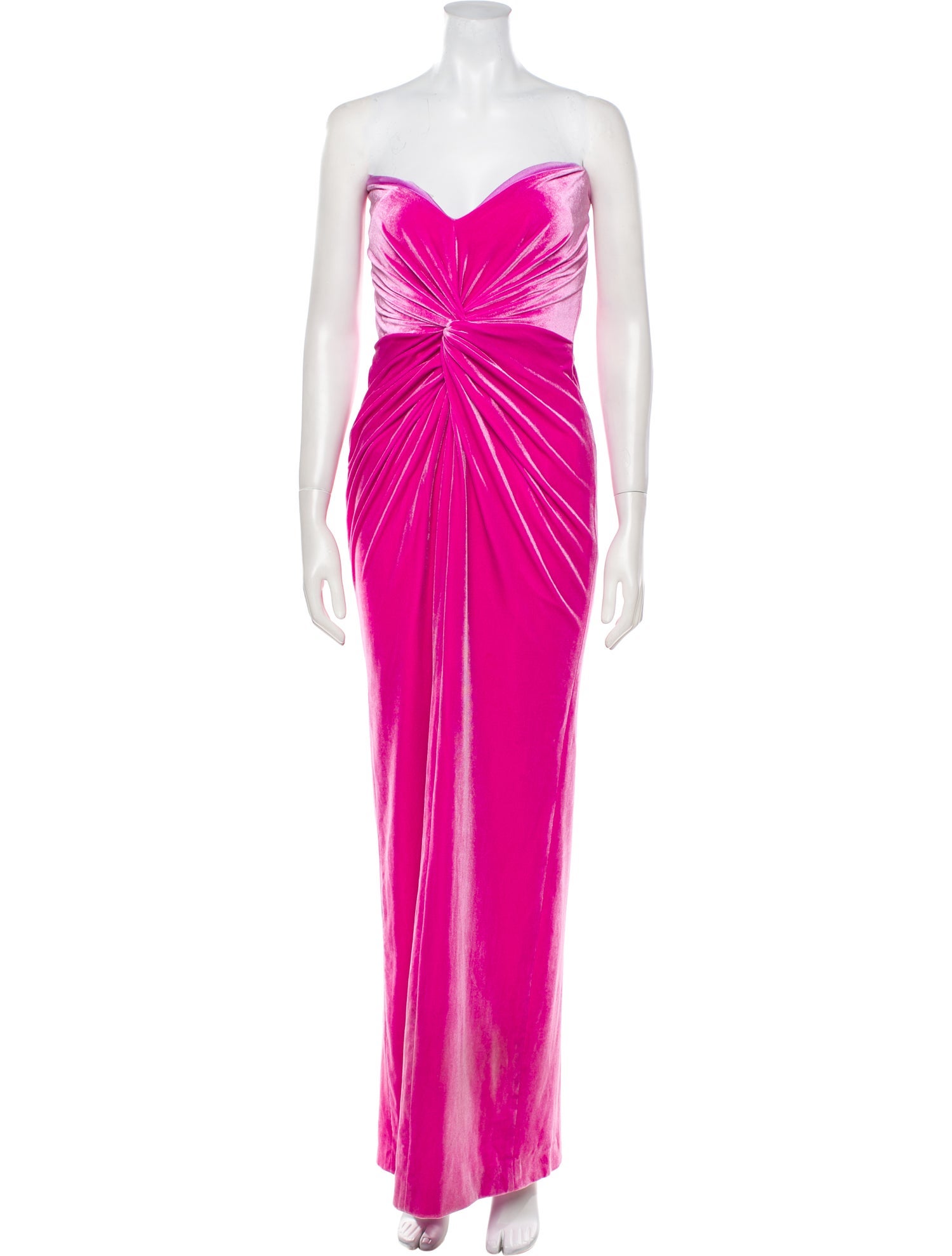 Alex Perry Strapless Long Dress