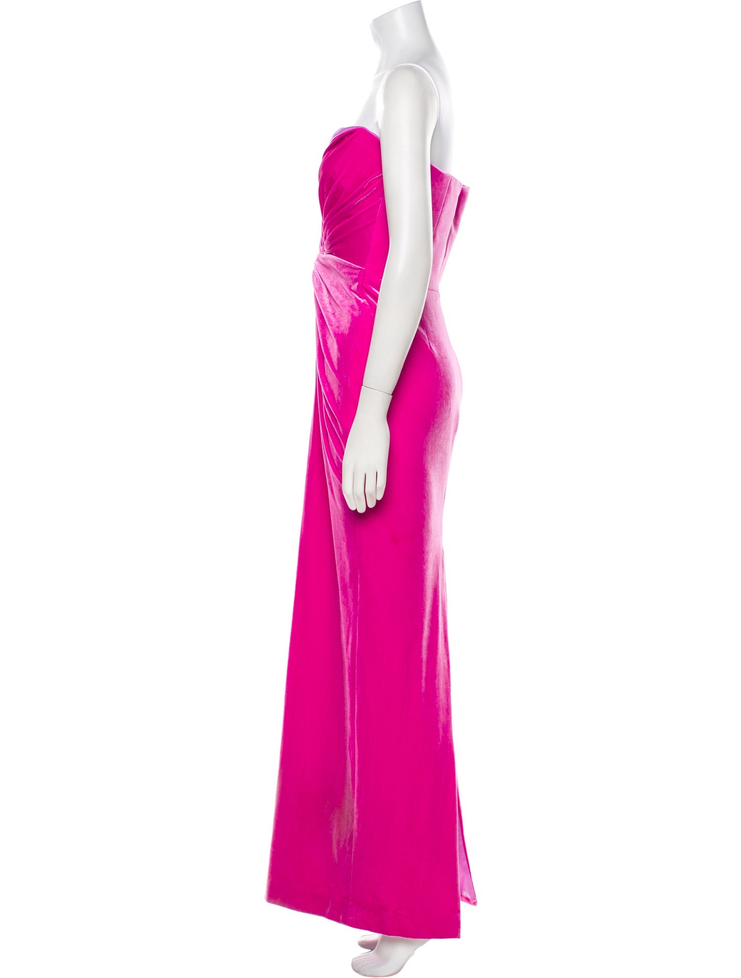 Alex Perry Strapless Long Dress