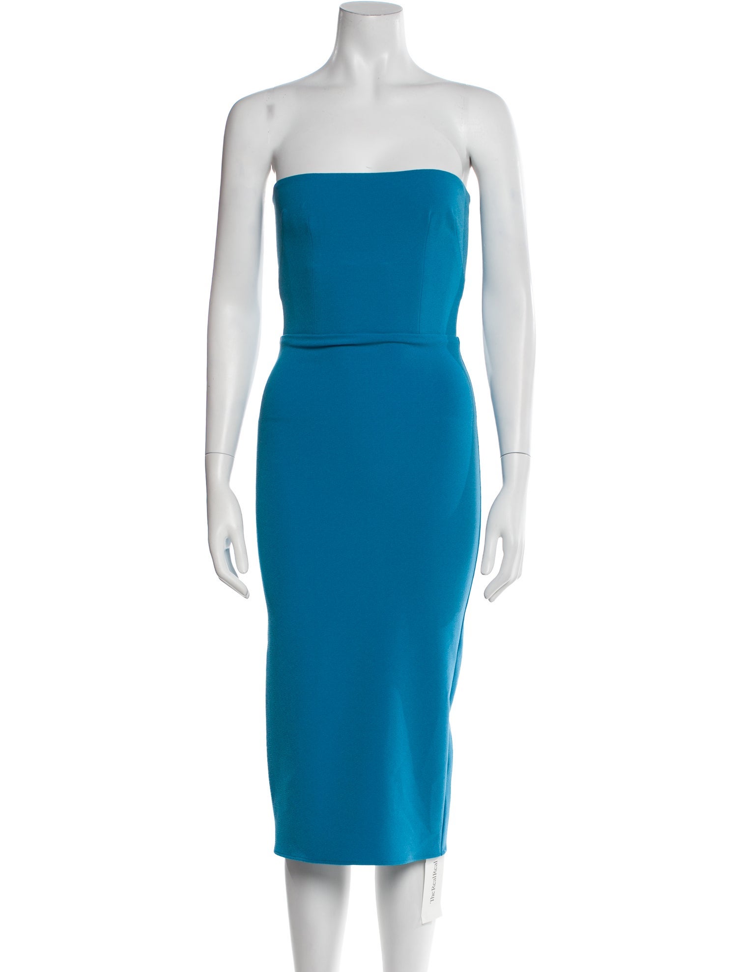 Alex Perry Strapless Knee-Length Dress